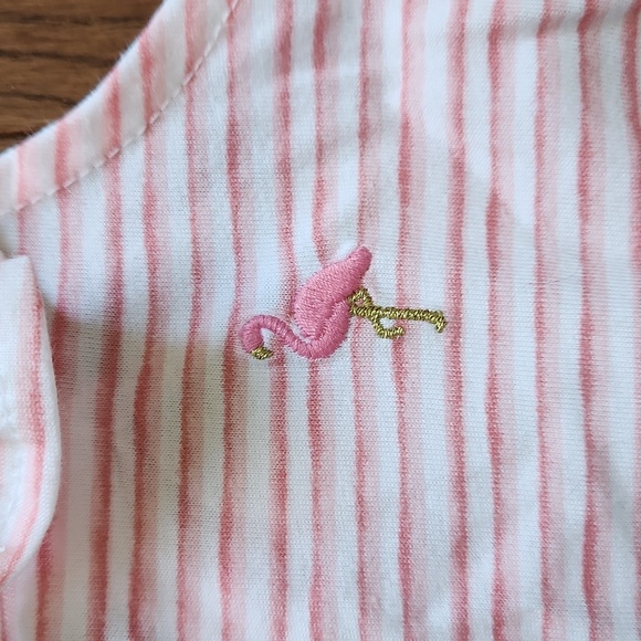 Pink Striped Tank Top - BNWT for 18 month old toddler - Flamingo - Picture 2 of 5